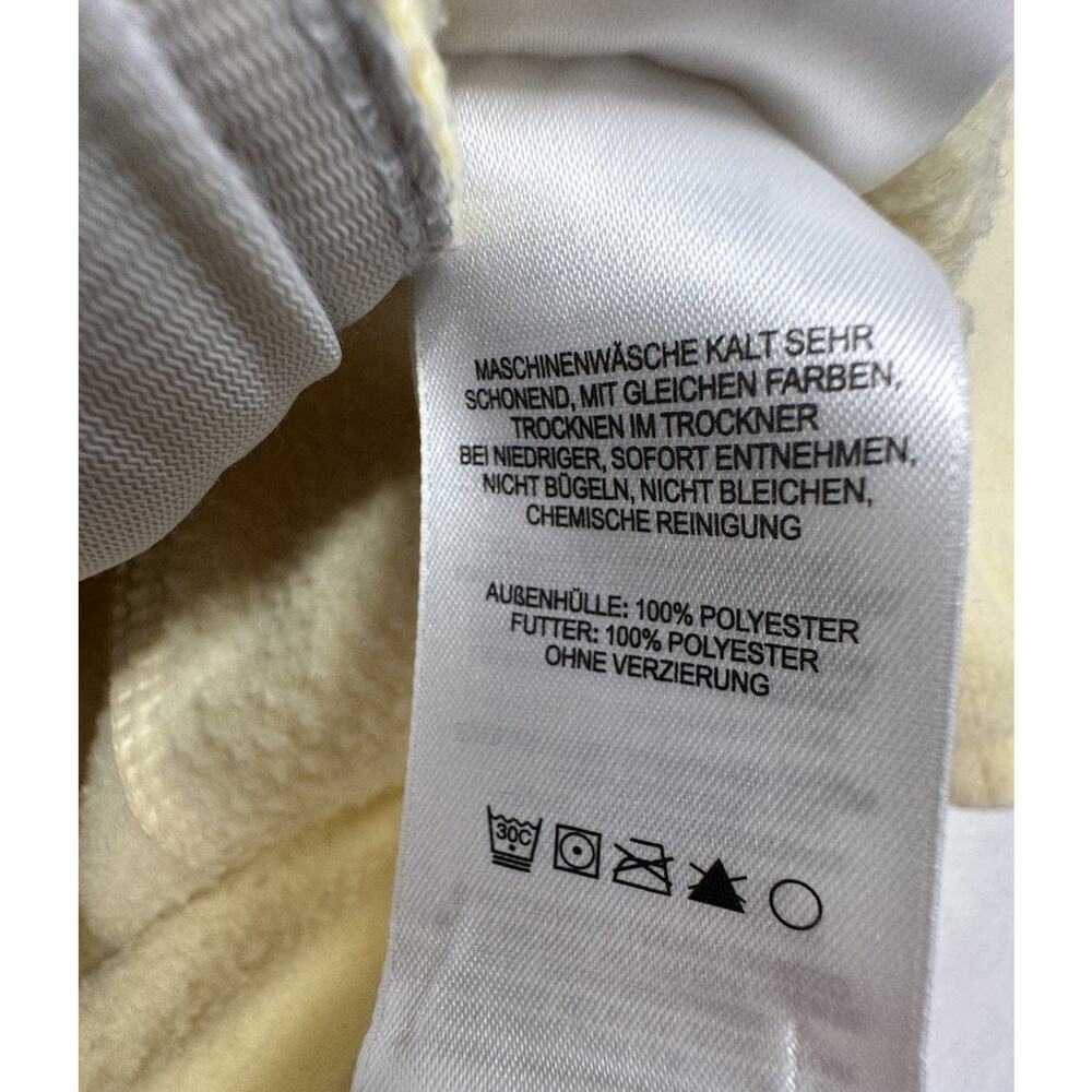 Columbia Womens Size M yellow ￼Fleece Full Zip Up Jacket Long Sleeve Outdoor - Picture 7 of 8